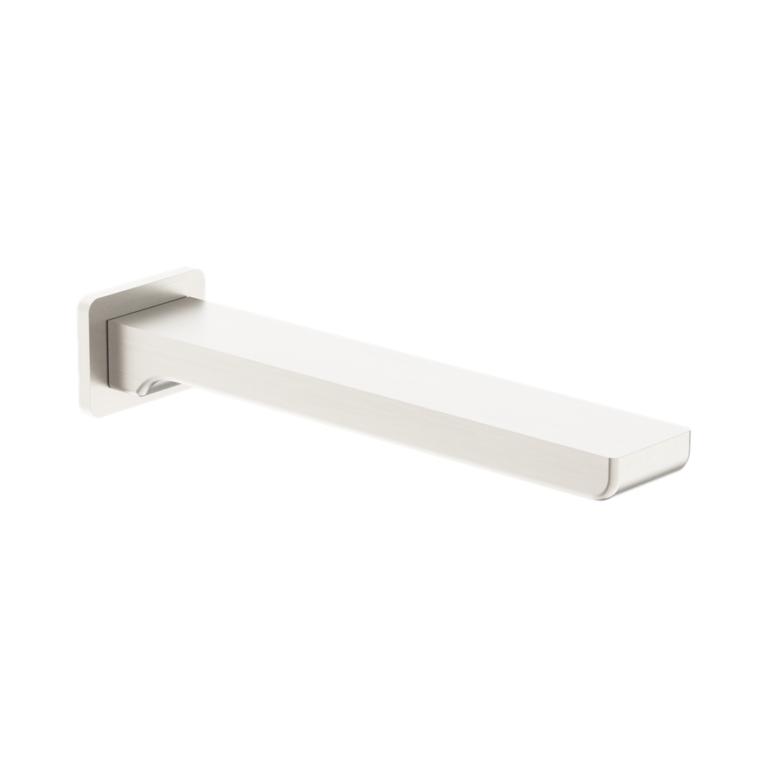 Nero Celia Fixed Bath Spout Only - Brushed Nickel