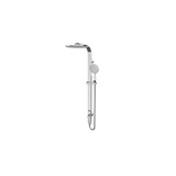 Rain Round Nero Shower Set Single Hose Shower - Chrome