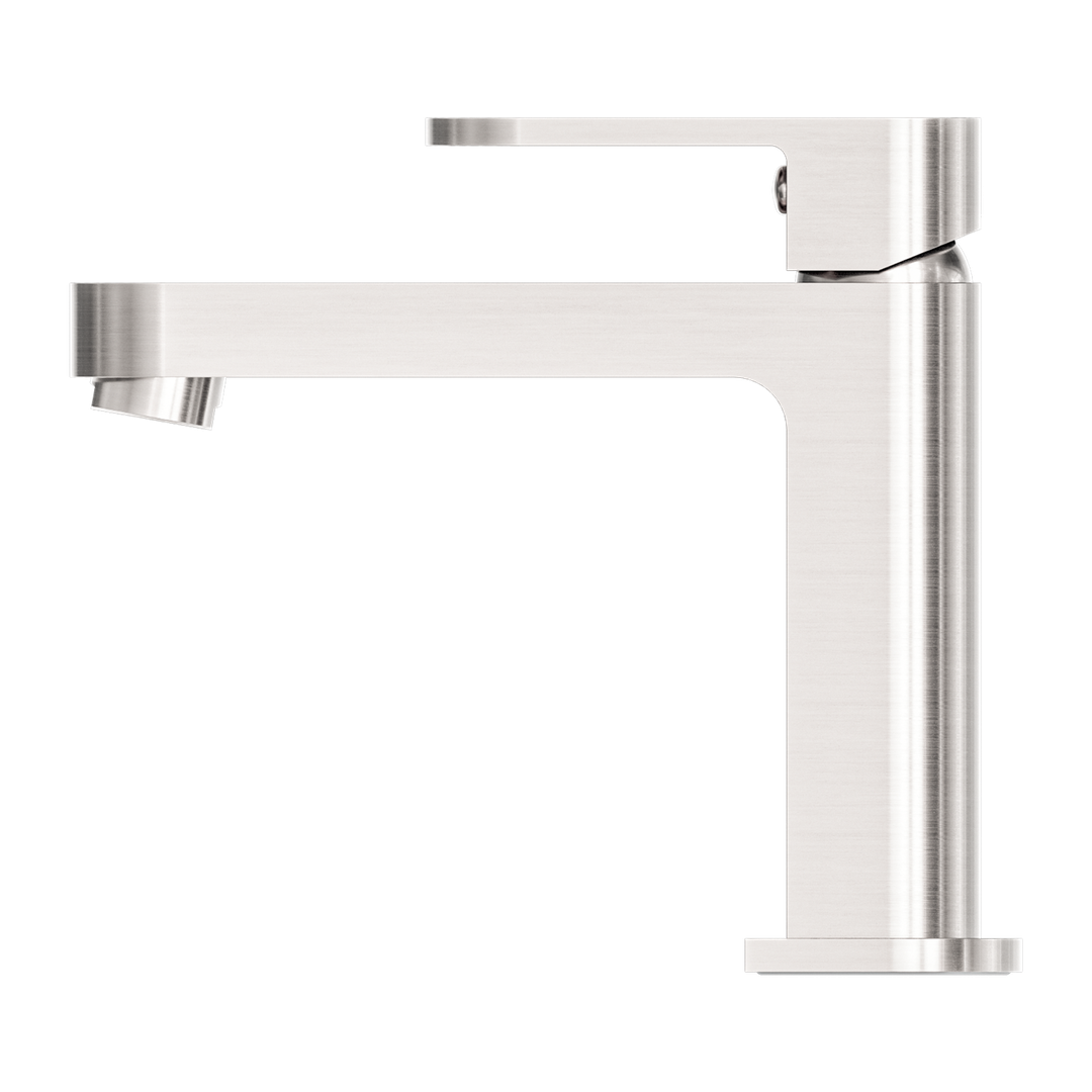 Nero Ecco Basin Mixer - Brushed Nickel