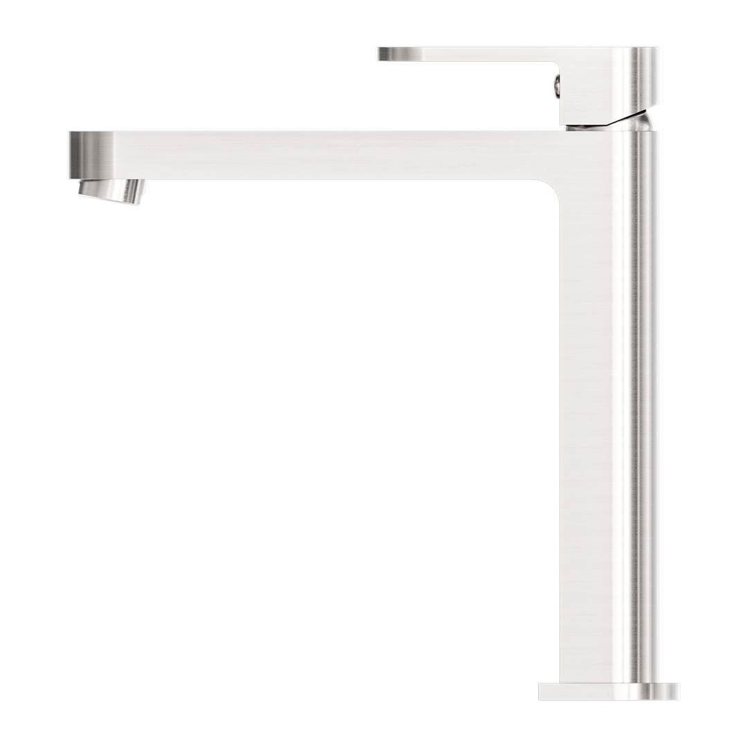 Nero Ecco Tall Basin Mixer - - Brushed Nickel