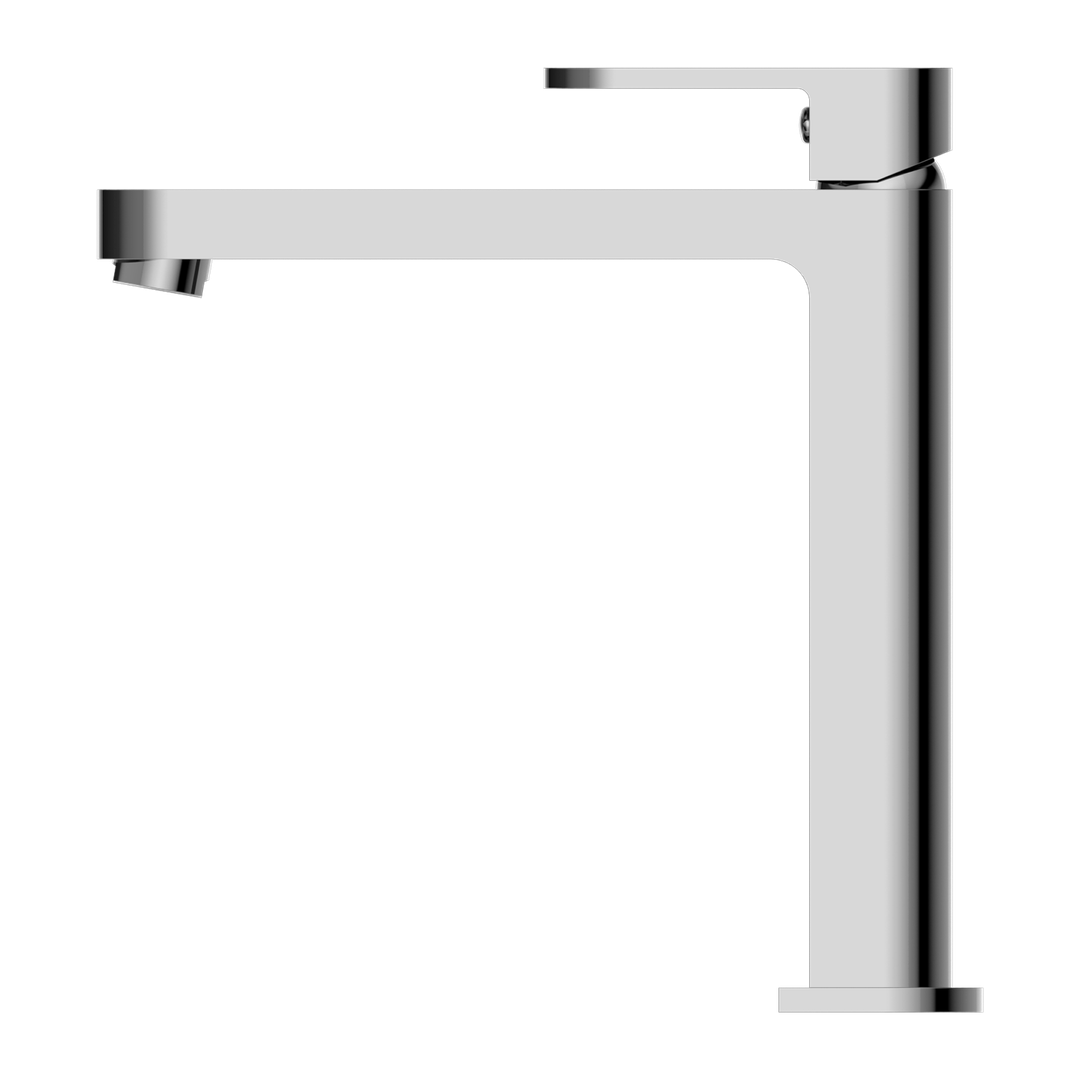 Nero Ecco Tall Basin Mixer - Chrome