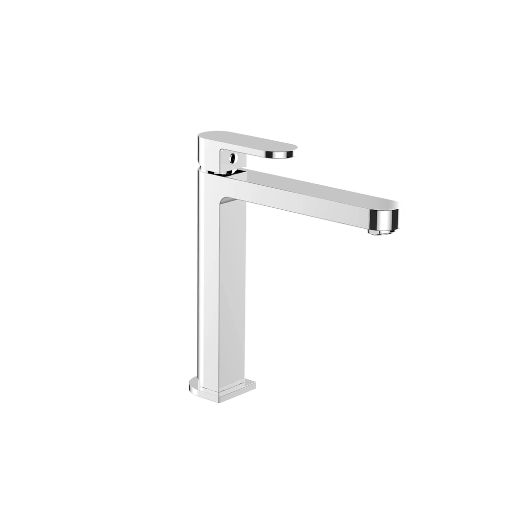 Nero Ecco Tall Basin Mixer - Chrome