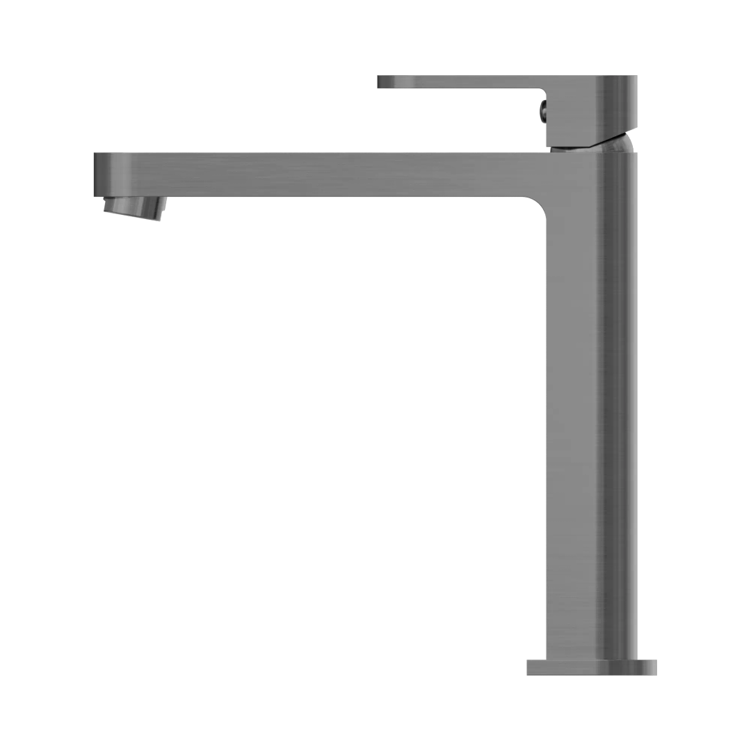 Ecco Tall Nero Basin Mixer - Gun Metal