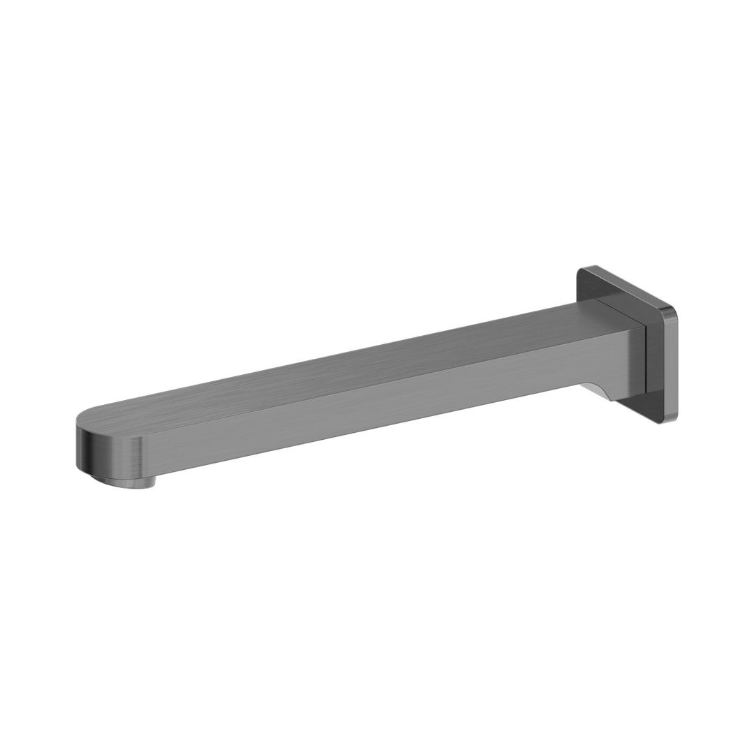 Nero Ecco Fixed Bath Spout Only - Gunmetal
