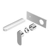 Nero Ecco Wall Basin/Bath Mixer Trim Kits Only - Chrome
