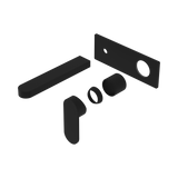 Nero Ecco Wall Basin/Bath Mixer Trim Kits Only - Matte Black