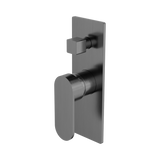 Nero Ecco Shower Mixer With Diverter - Gunmetal