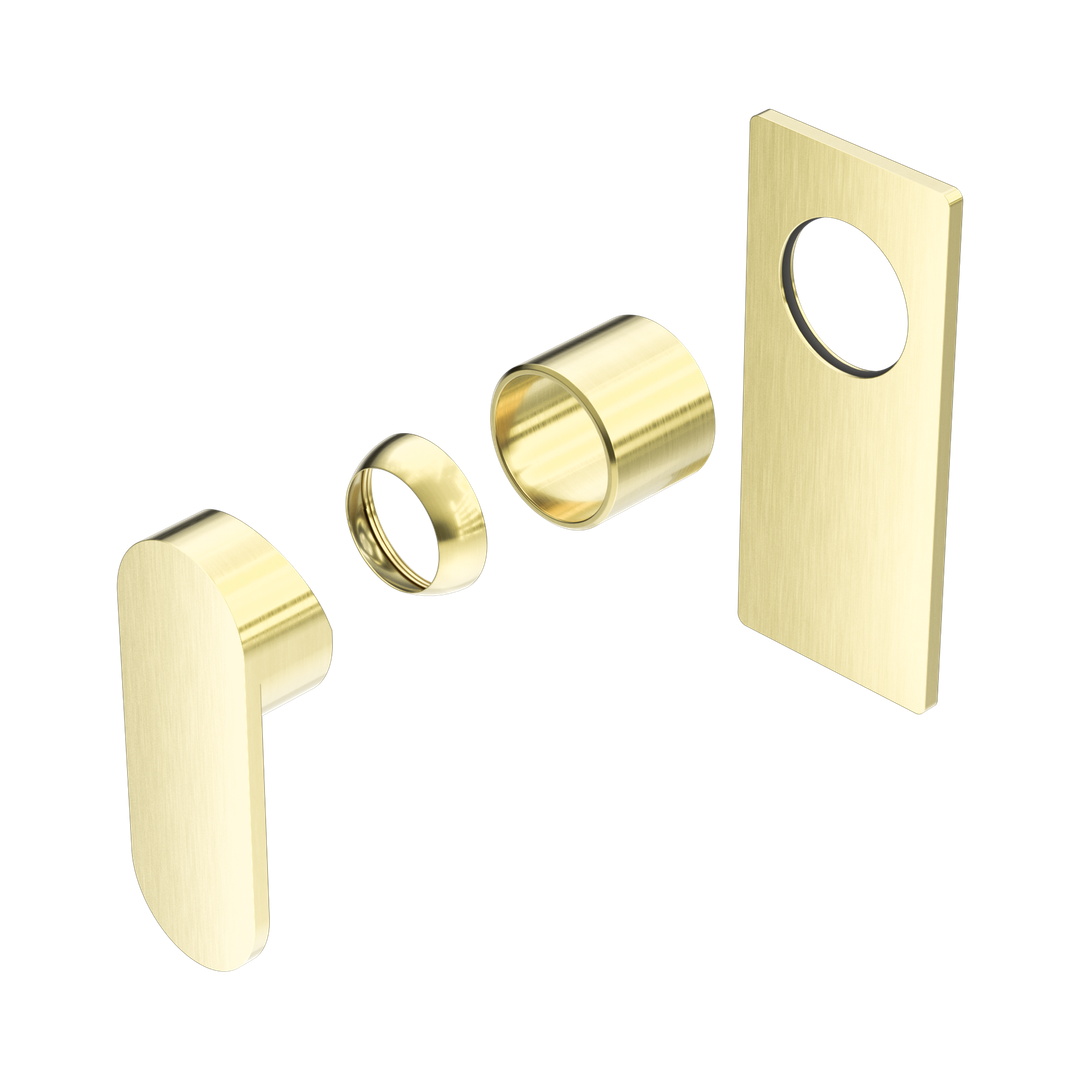 Nero Ecco Shower Mixer Trim Kits Only - Brushed Gold
