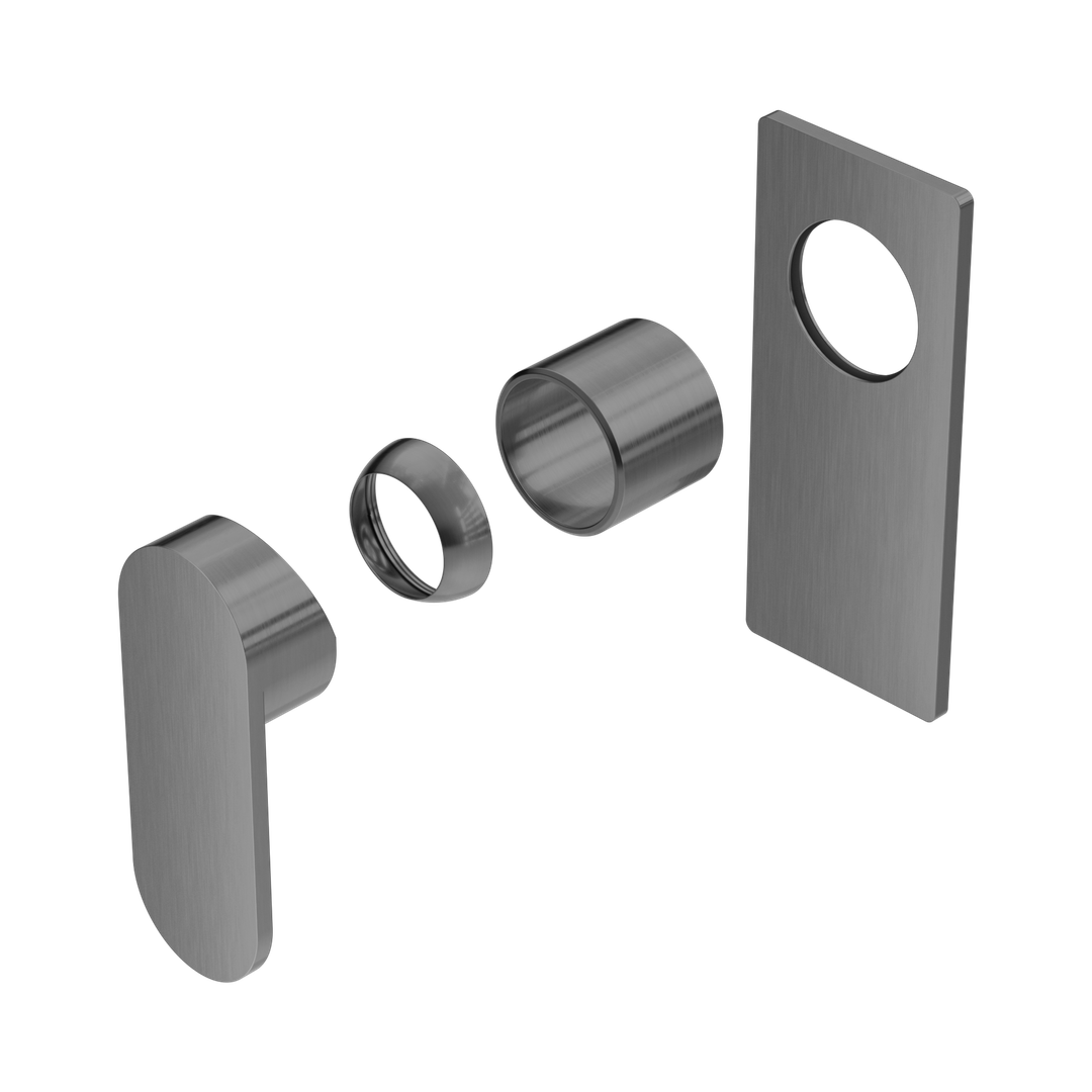 Nero Ecco Shower Mixer Trim Kits Only - Gunmetal