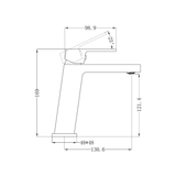 Celia Basin Nero Mixer Shower - Matt Black