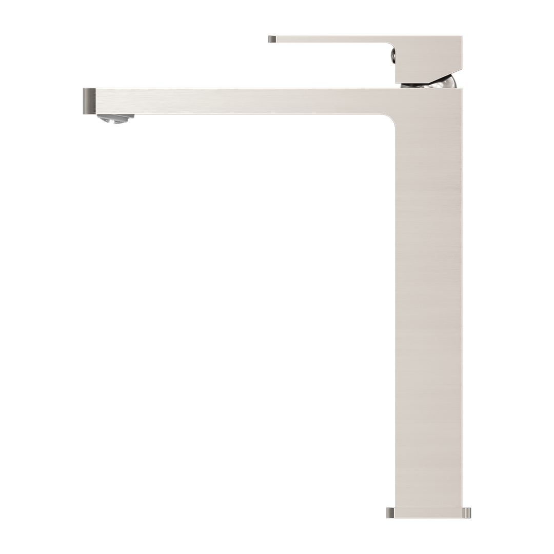 Celia Tall Basin Nero Mixer - Brushed Nickel