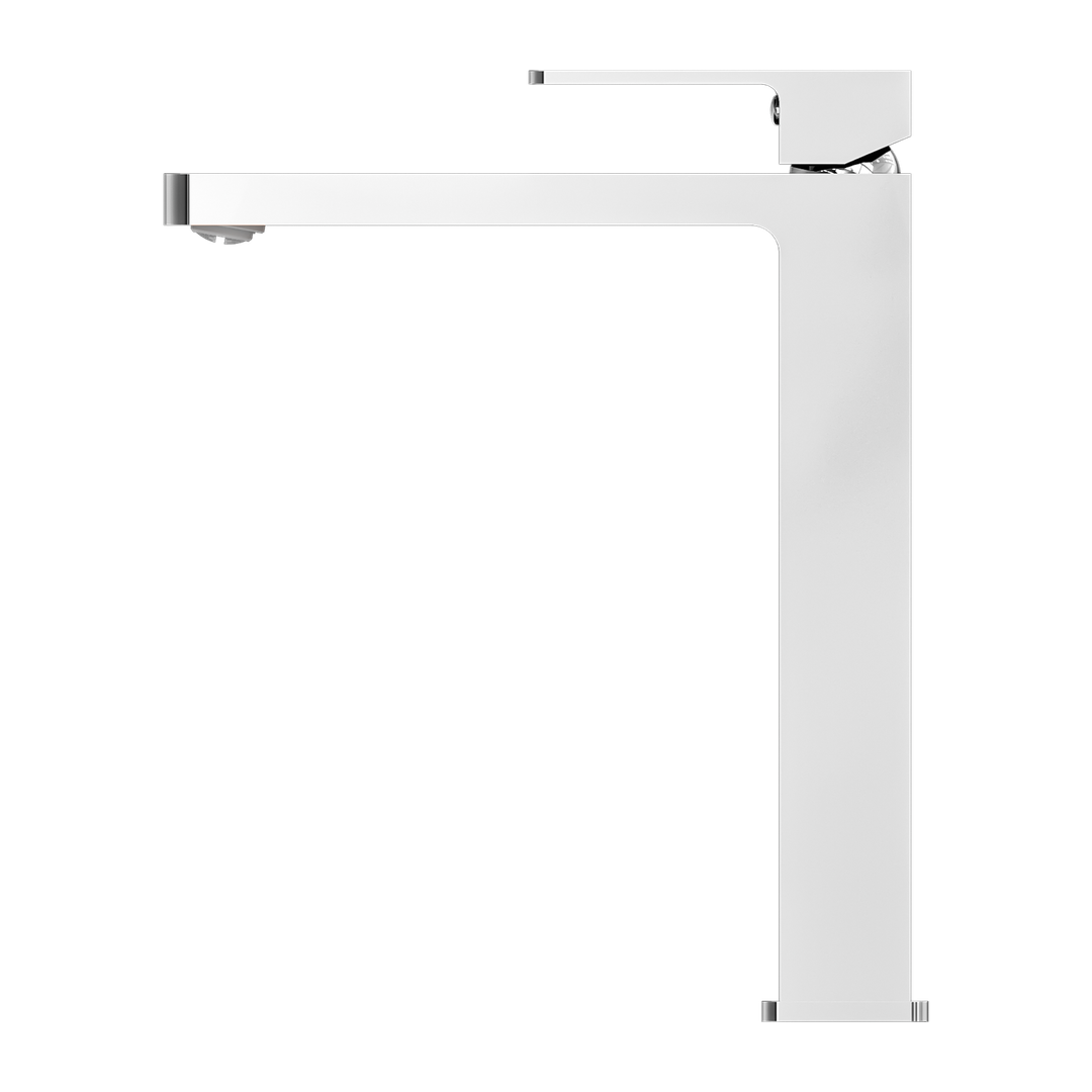 Celia Tall Basin Nero Mixer Shower - Chrome