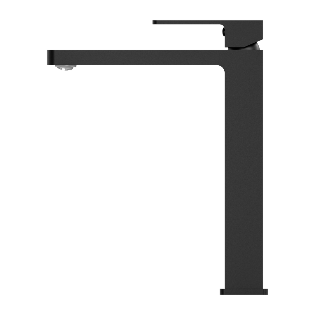 Celia Tall Basin Nero Mixer Shower - Matt Black