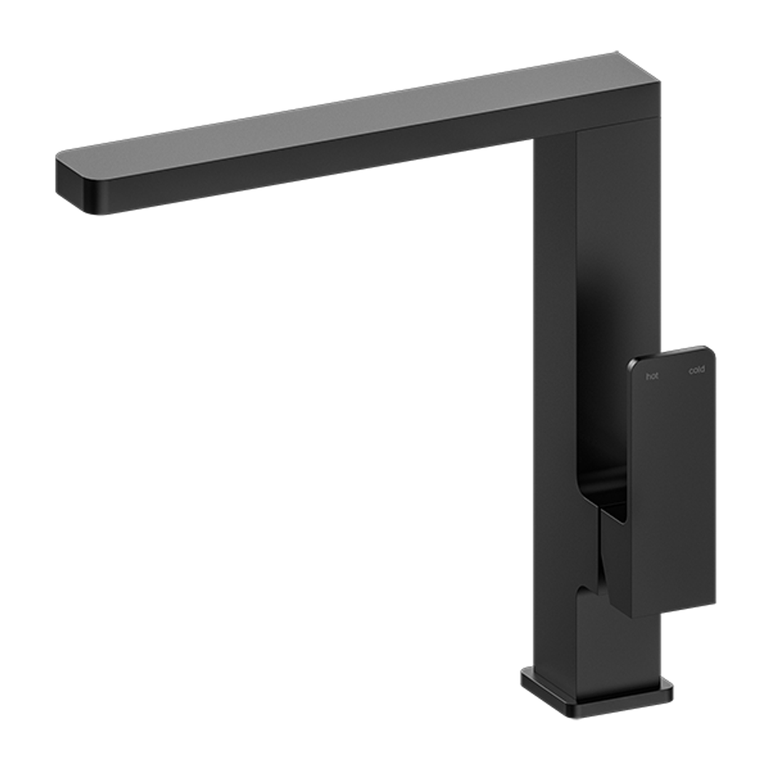 Nero Celia Kitchen Mixer Shower - Matt Black