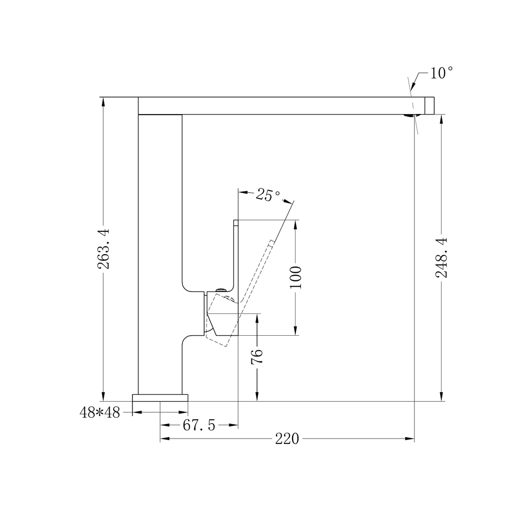 Celia Kitchen Nero Mixer Shower - Matt Black