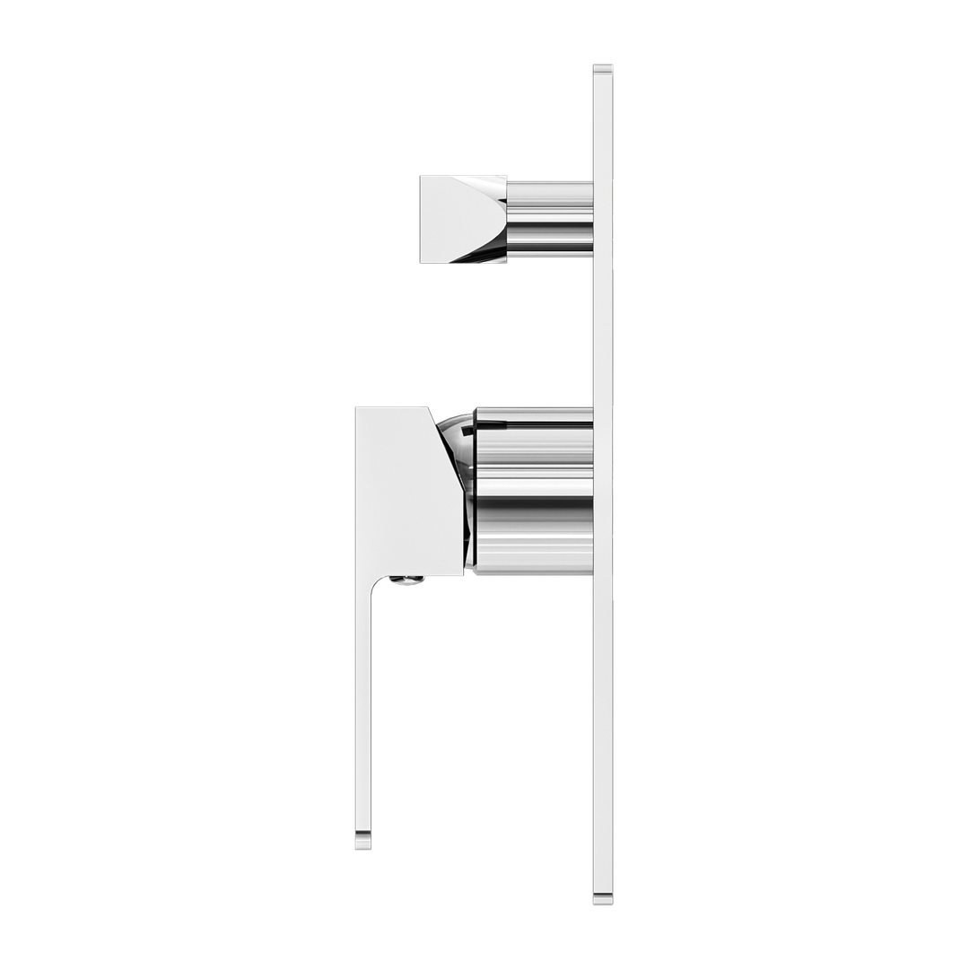 Celia Shower Nero Mixer With Divertor Shower - Chrome