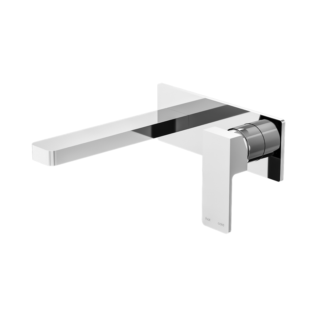 Nero Celia Wall Basin/Bath Mixer - Chrome