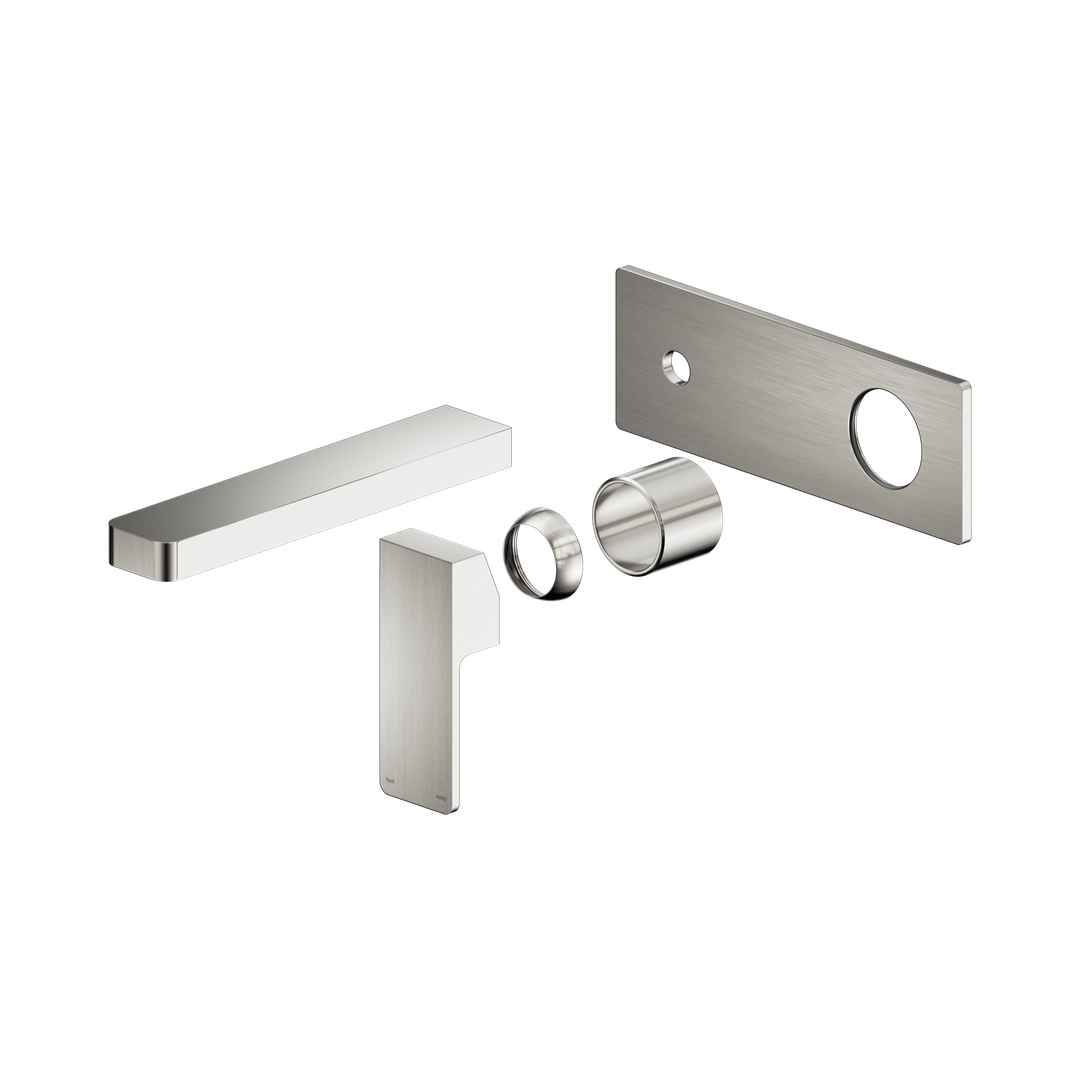 Nero Celia Wall Basin/Bath Mixer Trim Kits Only - Brushed Nickel