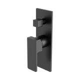 Nero Celia Shower Mixer With Diverter - Matte Black