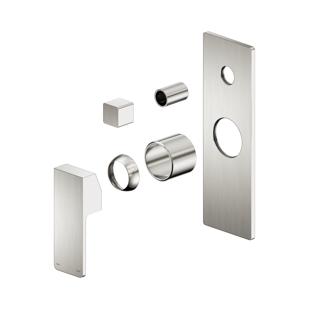 Nero Celia Shower Mixer With Diverter Trim Kits Only - Brushed Nickel