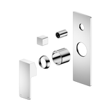 Nero Celia Shower Mixer With Diverter Trim Kits Only - Chrome
