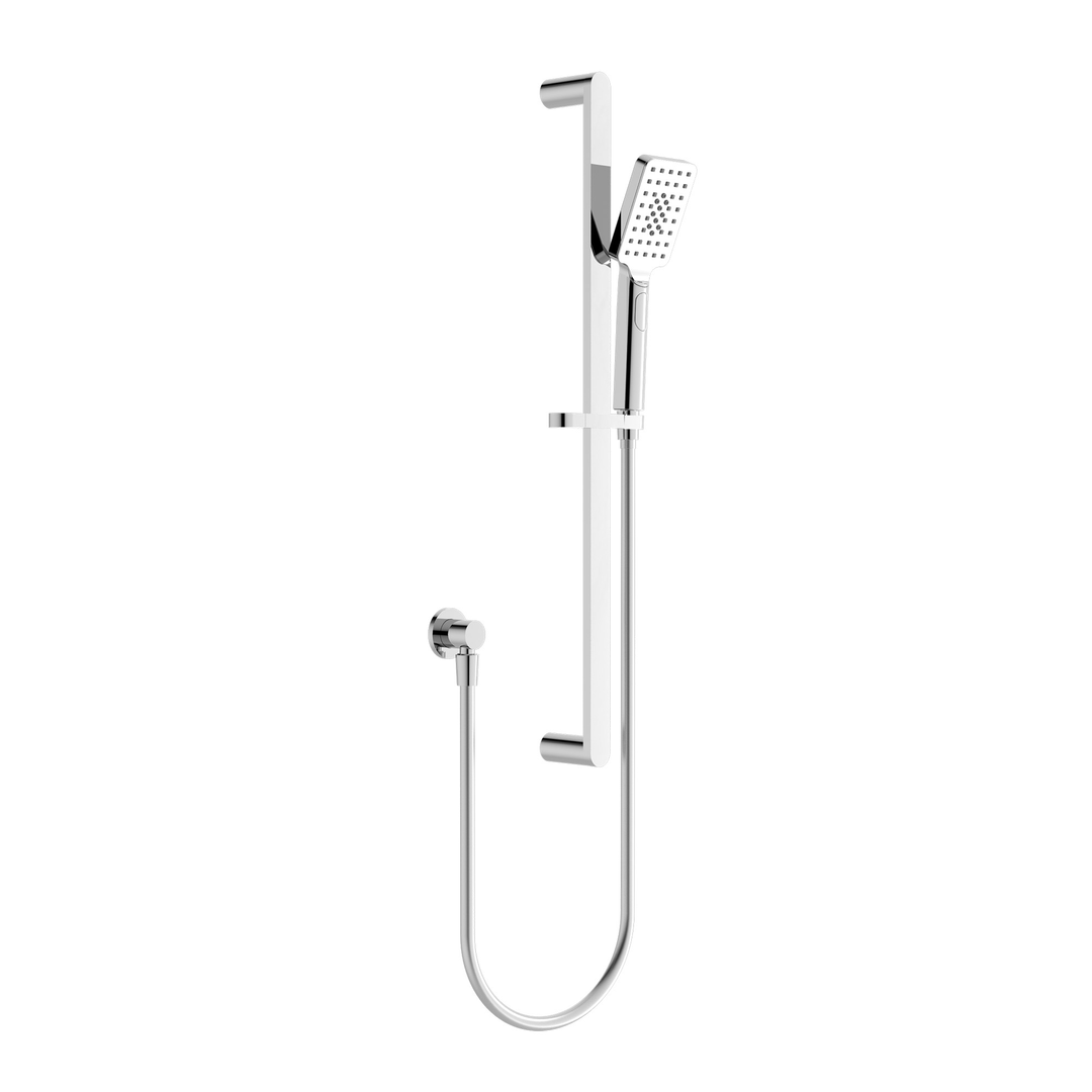 Nero Bianca/Ecco Shower Rail - Chrome