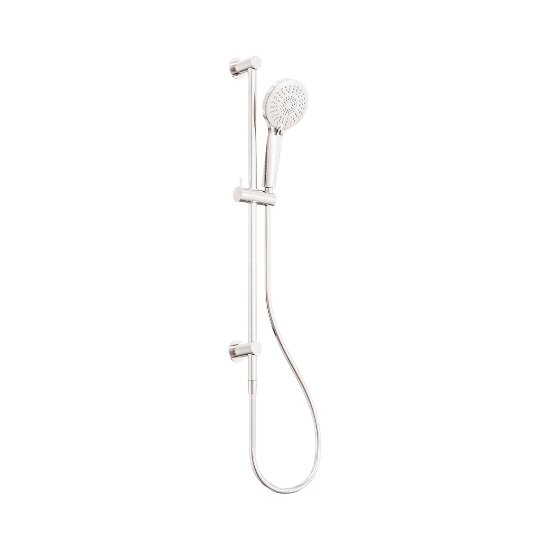Nero 3 Function Shower Rail - Brushed Nickel
