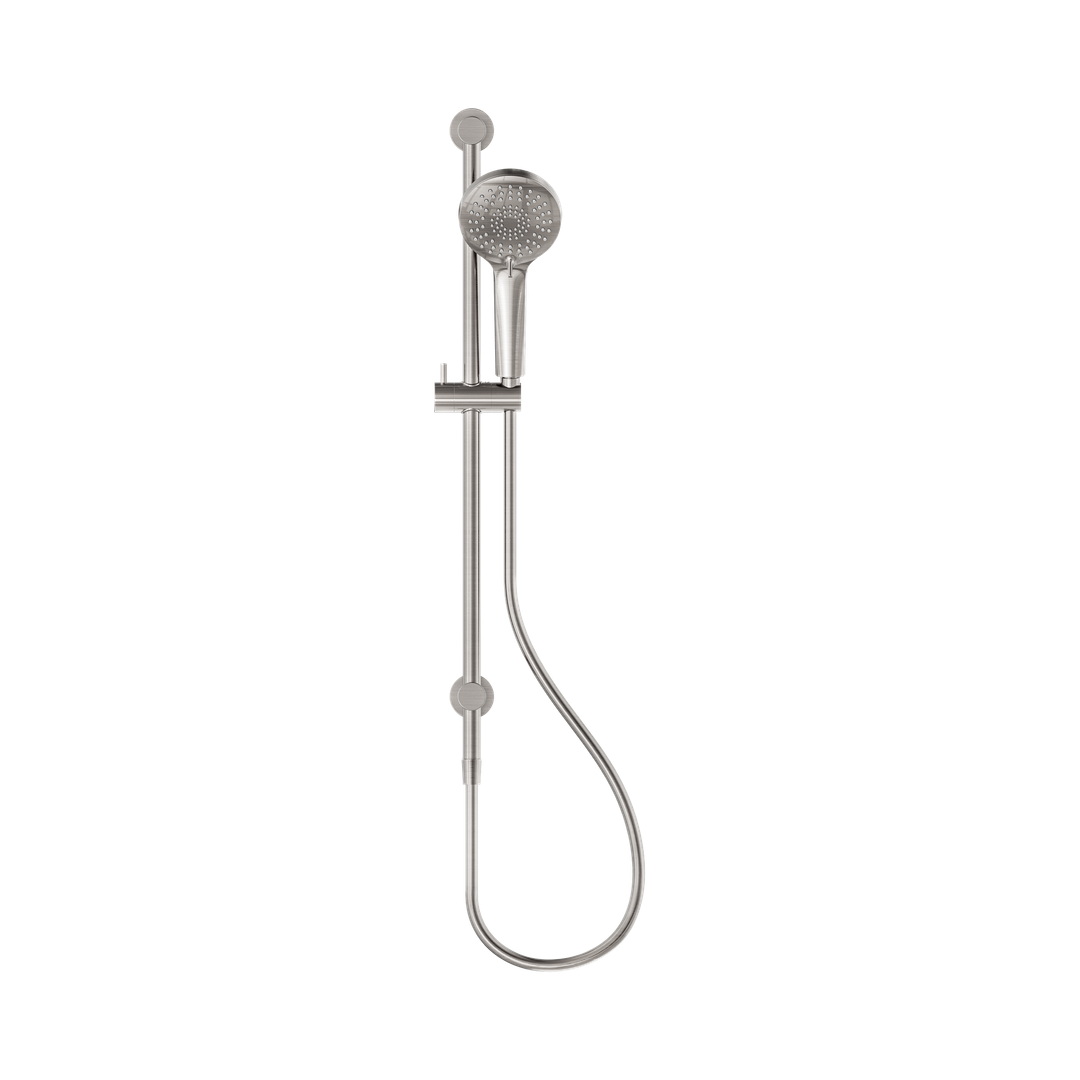Nero 3 Function Shower Rail - Brushed Nickel