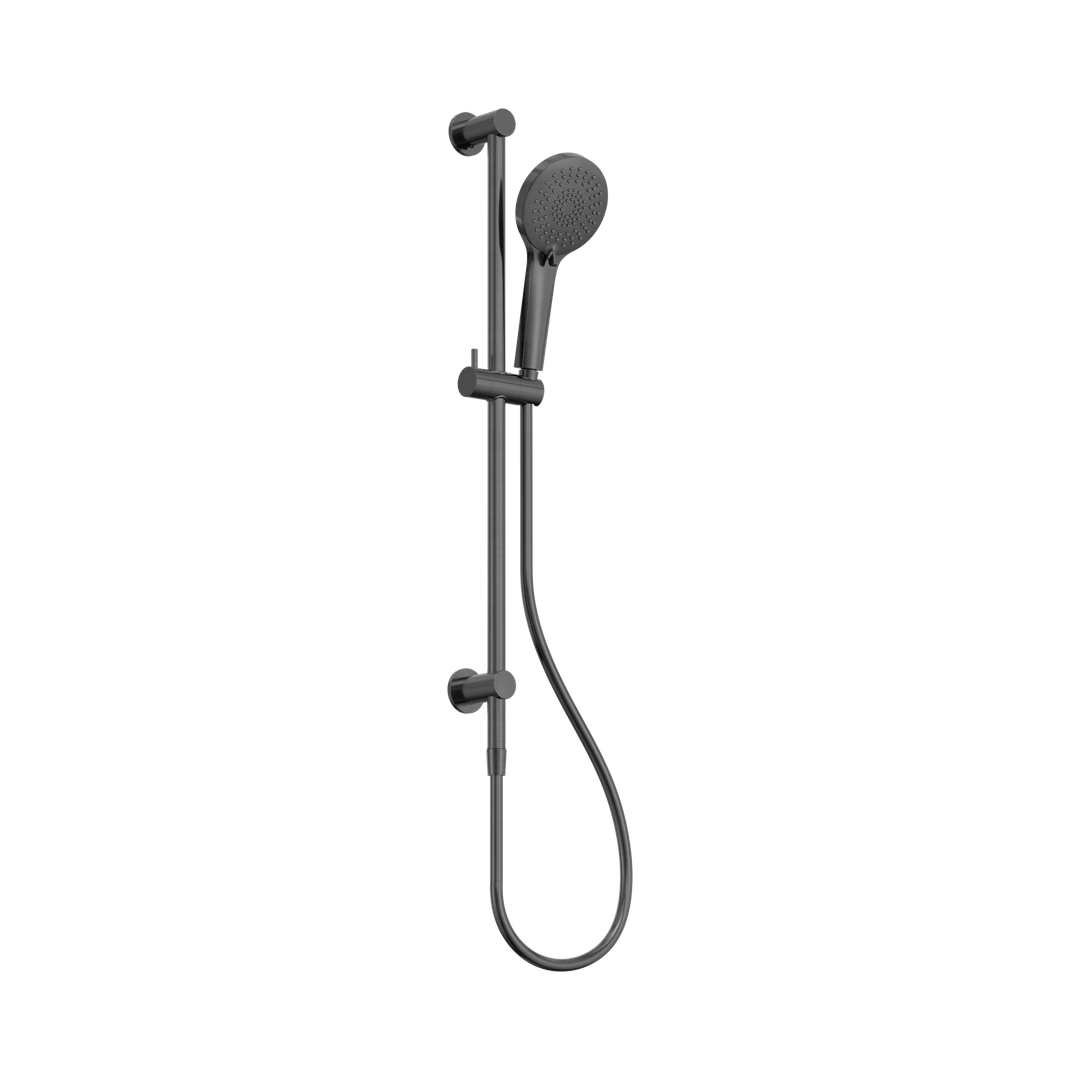 Nero 3 Function Shower Rail - Gunmetal