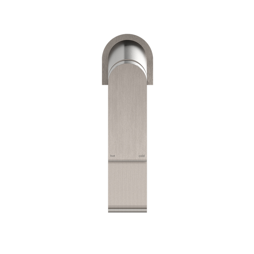 Bianca Basin Nero Mixer Shower - Brushed Nickel