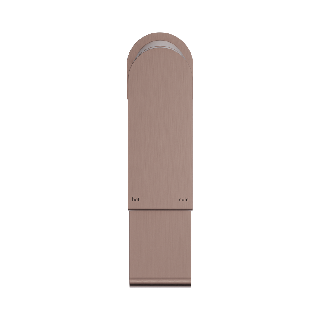 Bianca Basin Nero Mixer - Brushed Bronze