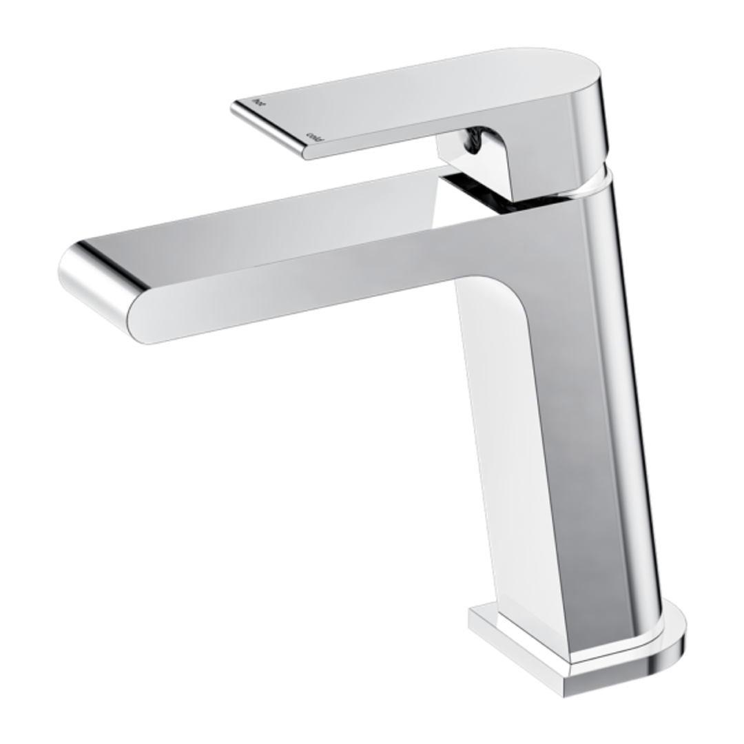 Nero Bianca Basin Mixer Shower - Chrome