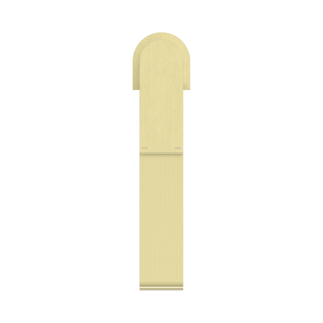 Bianca Tall Basin Nero Mixer - Brushed Gold