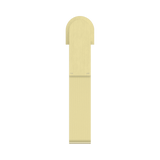Bianca Tall Basin Nero Mixer - Brushed Gold