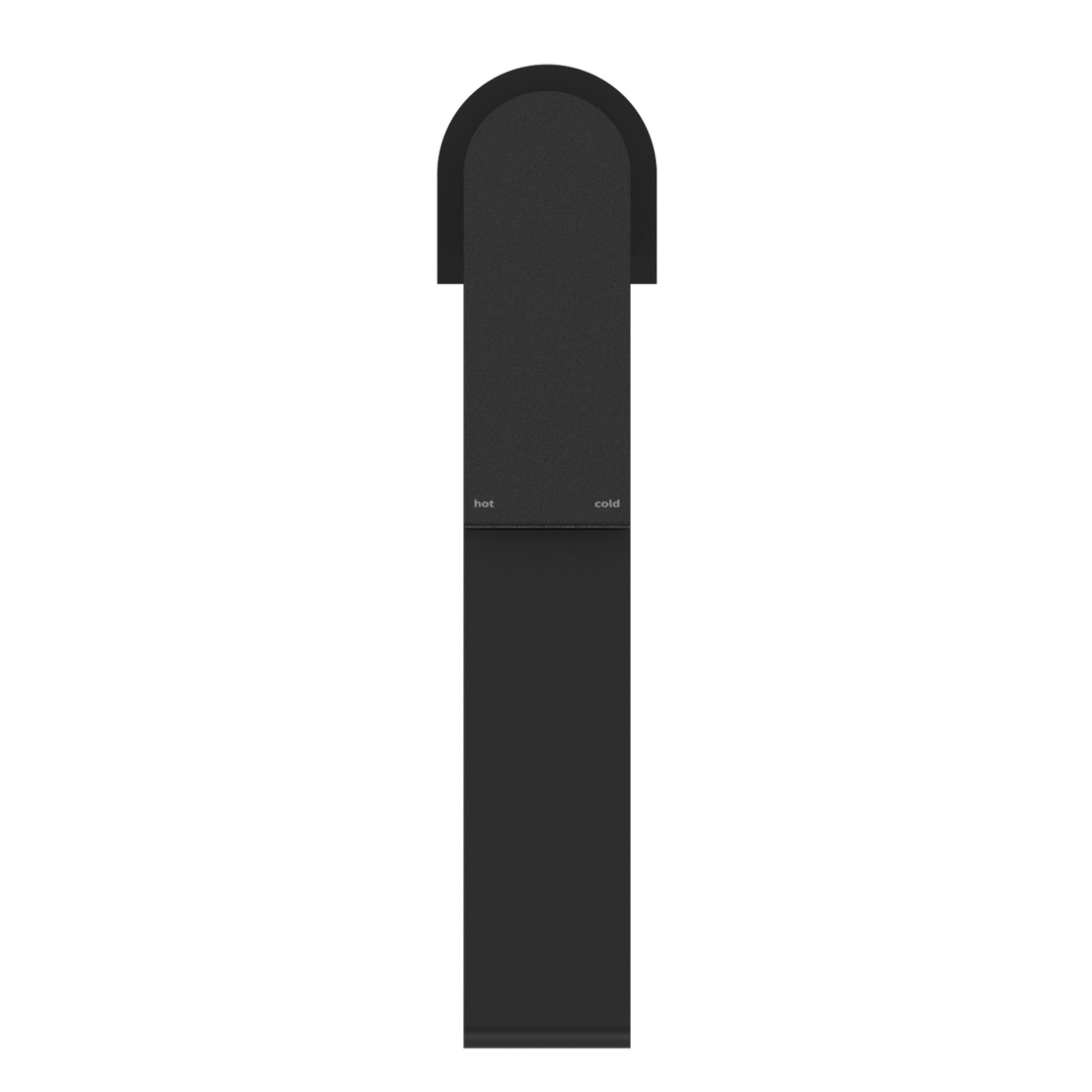 Bianca Tall Basin Nero Mixer Shower - Matt Black