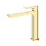 Nero Bianca Mid Tall Basin Mixer - Brushed Gold