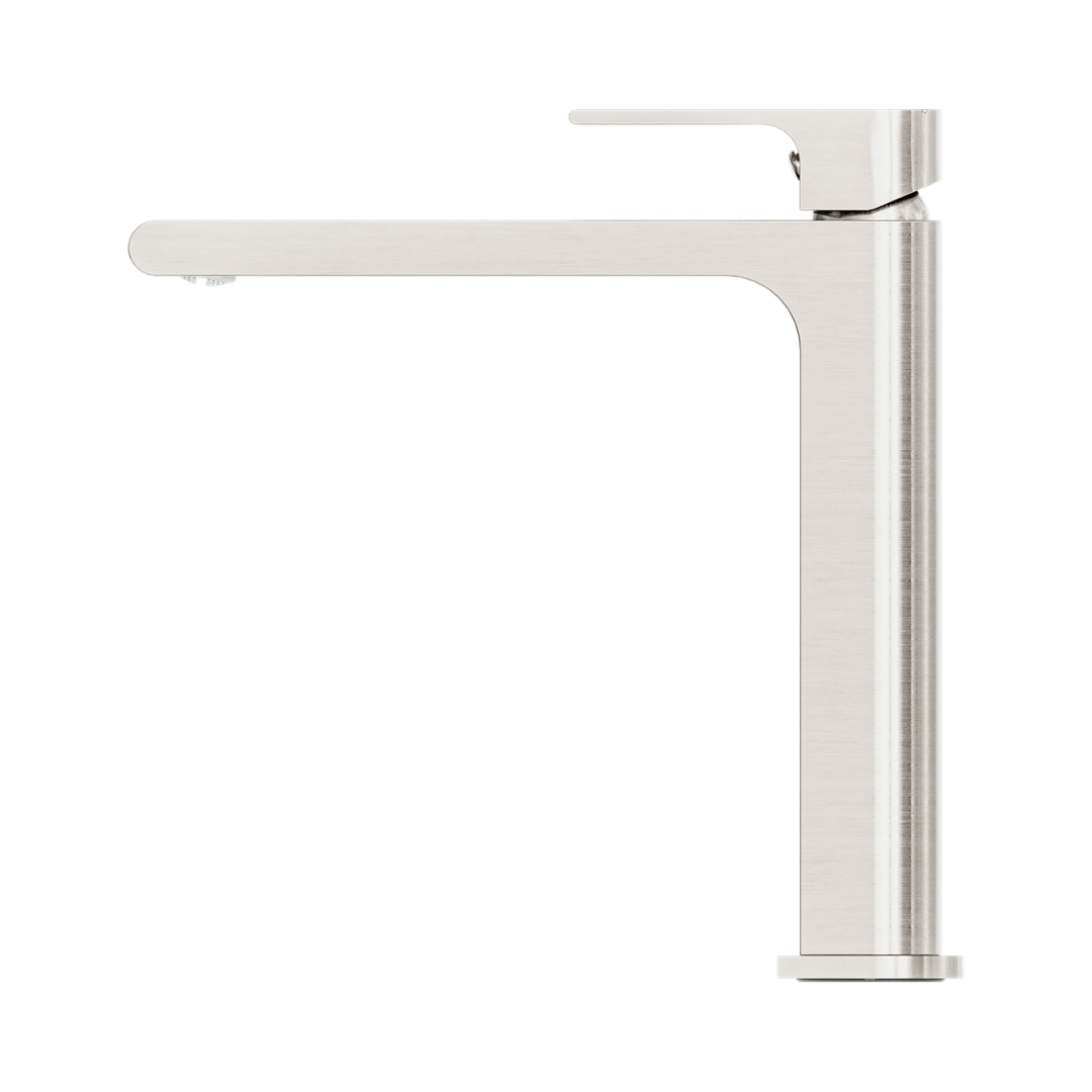 Bianca Mid Tall Basin Nero Mixer Shower - Brushed Nickel