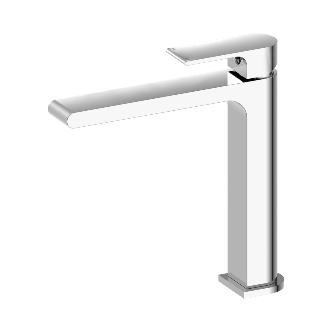 Nero Bianca Mid Tall Basin Mixer - Chrome
