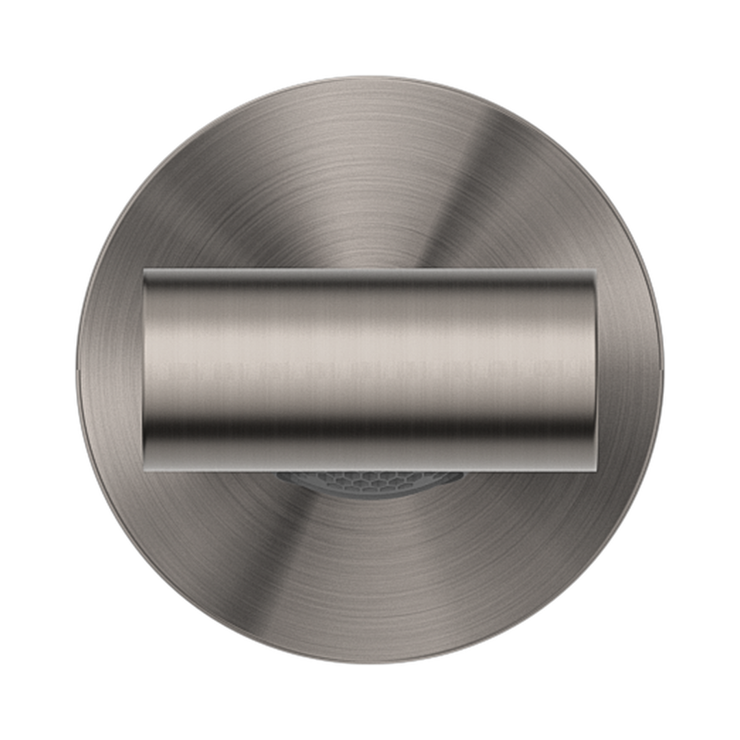 Bianca Fixed Nero Bath Spout Only 200mm - Brushed Nickel