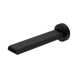 Nero Bianca Fixed Bath Spout Only 200Mm - Matte Black