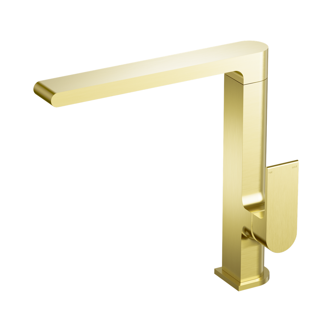 Nero Bianca Kichen Mixer - Brushed Gold