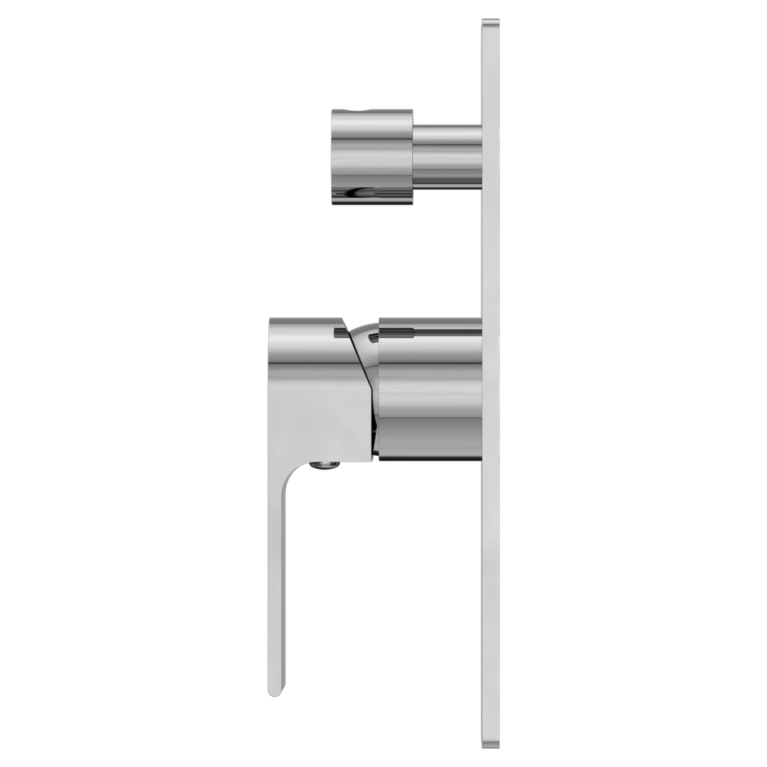 Bianca Shower Nero Mixer With Divertor Shower - Chrome