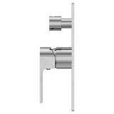 Bianca Shower Nero Mixer With Divertor Shower - Chrome