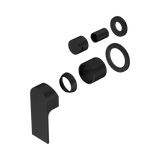 Nero Bianca Shower Mixer With Diverter Separate Back Plate Trim Kits Only - Matte Black