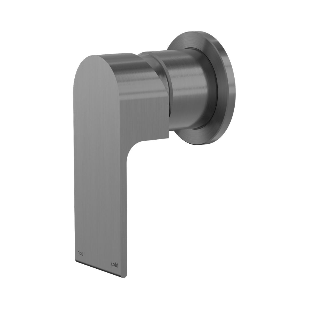 Nero Bianca Shower Mixer 60Mm Plate - Gunmetal