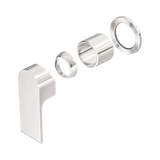 Nero Bianca Shower Mixer 60Mm Plate Trim Kits Only - Brushed Nickel