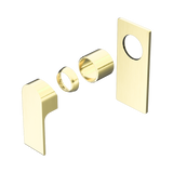 Nero Bianca Shower Mixer Trim Kits Only - Brushed Gold