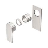 Nero Bianca Shower Mixer Trim Kits Only - Brushed Nickel