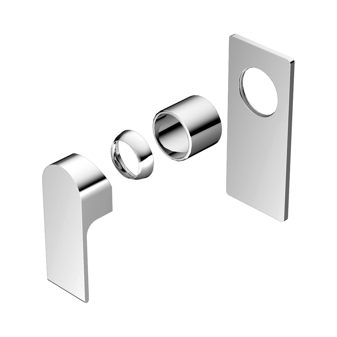Nero Bianca Shower Mixer Trim Kits Only - Chrome