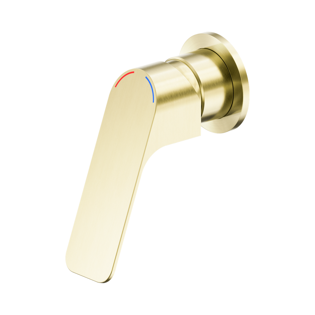 Nero Bianca Care Shower Mixer 60Mm Plate - Brushed Gold
